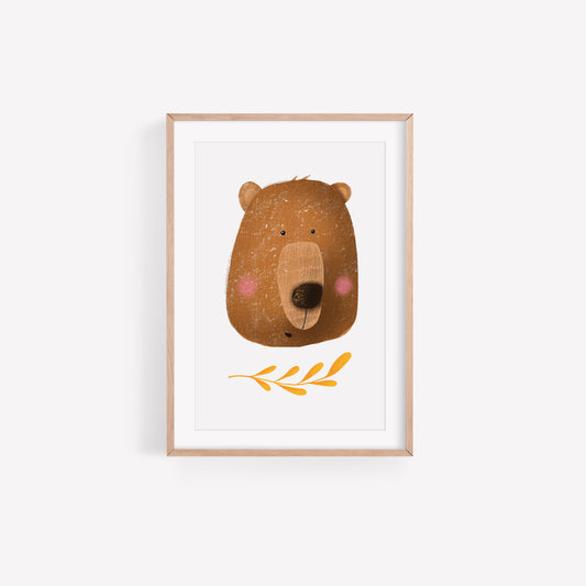 "Brown Bear" Fine Art Print