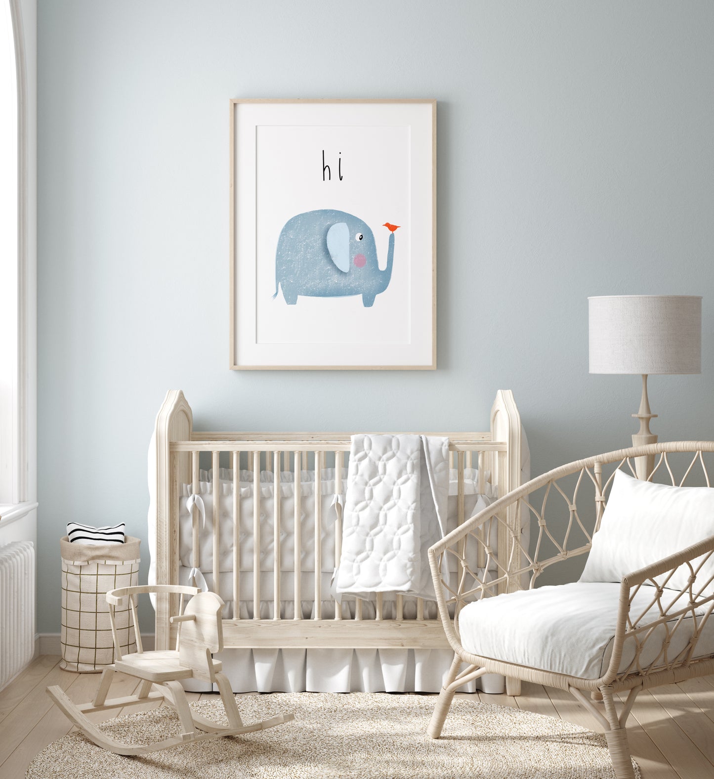 "Friendly Elephant" Fine Art Print