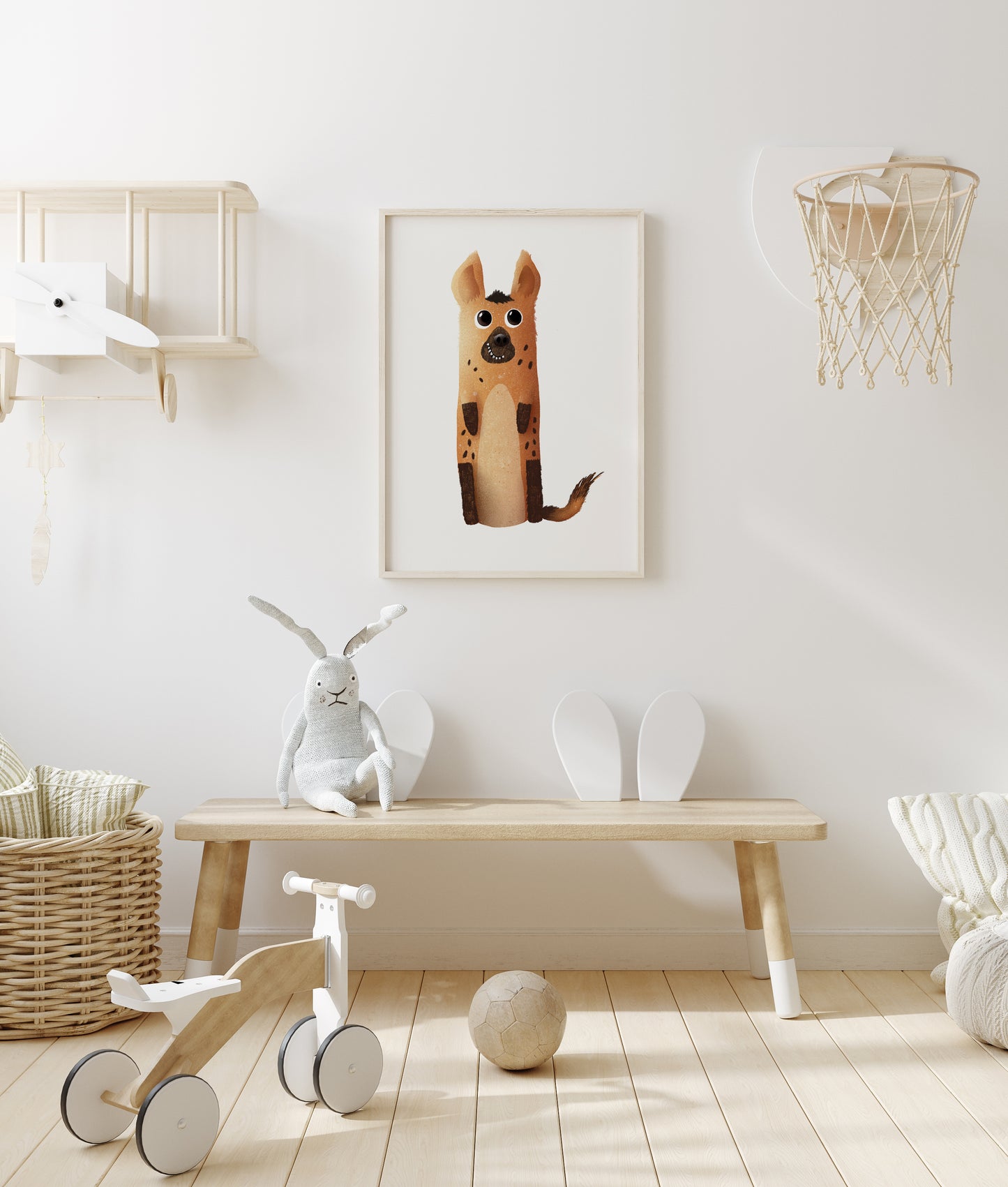 "Playful Hyene" Fine Art Print