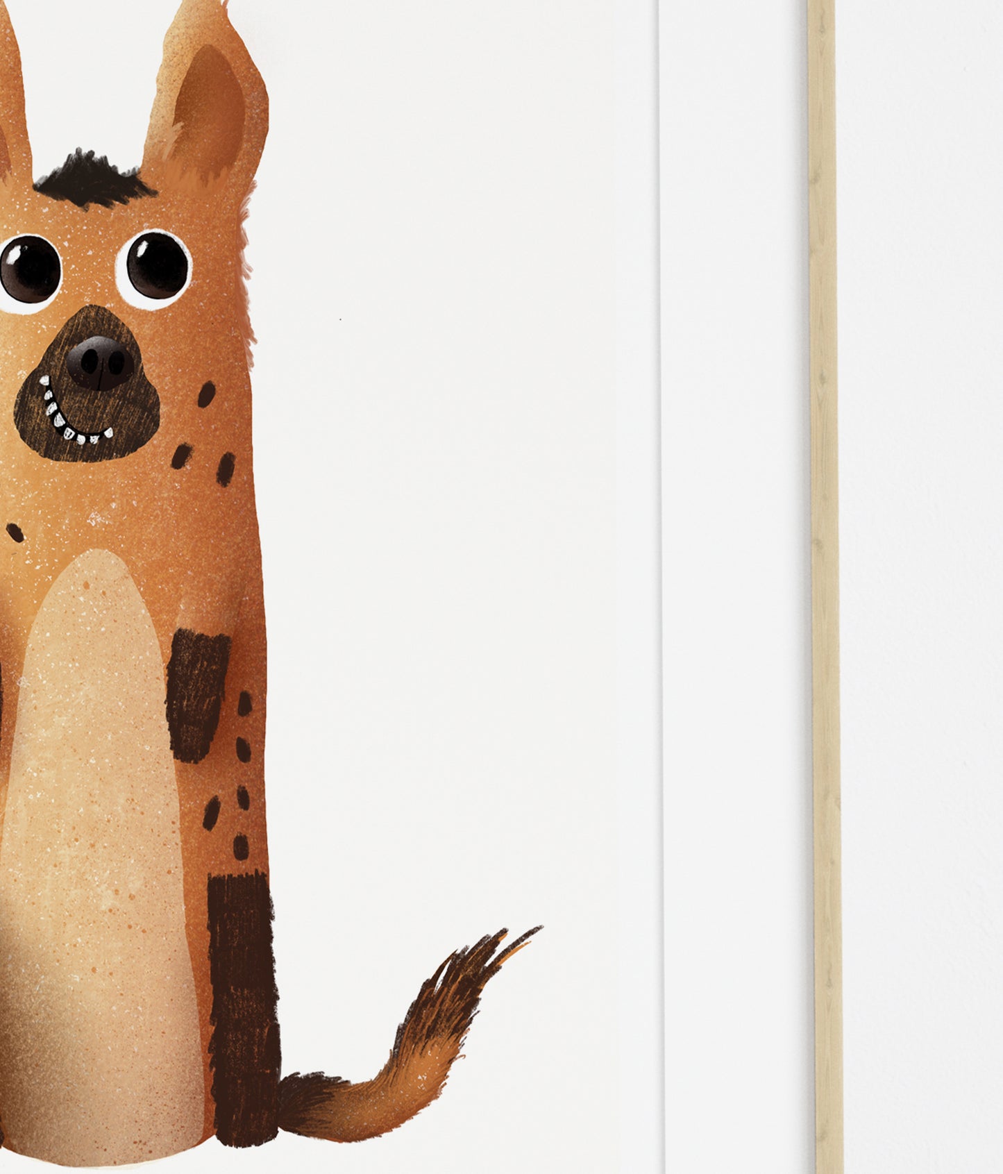 "Playful Hyene" Fine Art Print