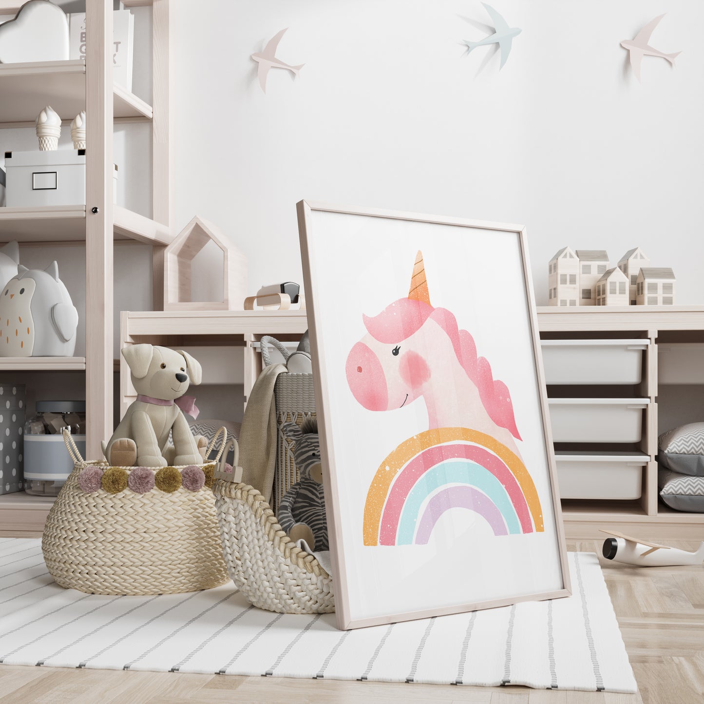 "Rainbow Unicorn" Fine Art Print