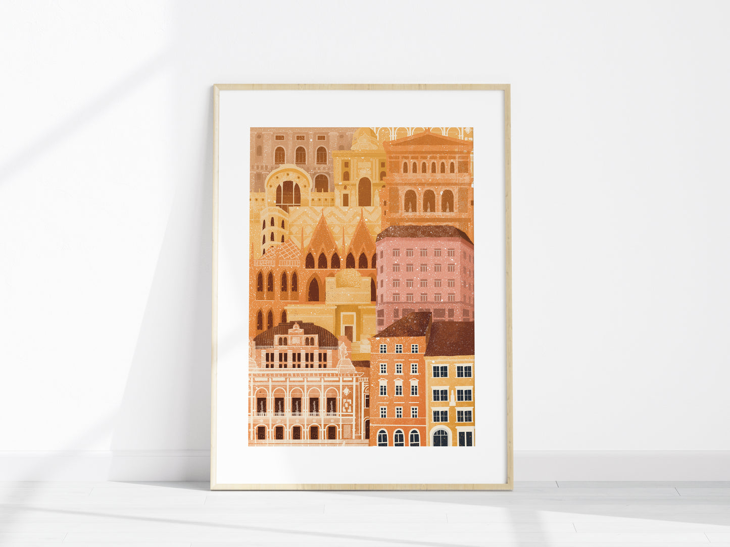 "Vienna Architectural Marvels" Fine Art Print