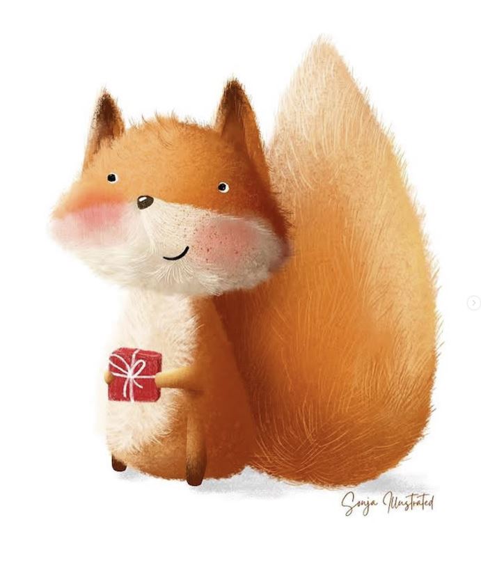 A Foxy Way to Say “Happy Holidays”