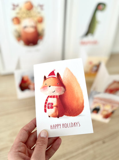 Card - A Foxy Way to Say “Happy Holidays”