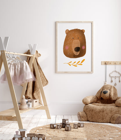 "Brown Bear" Fine Art Print