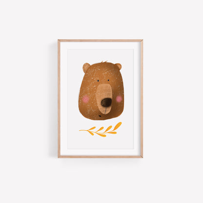 "Brown Bear" Fine Art Print