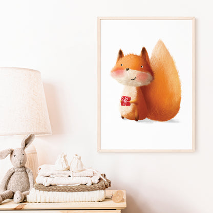 "Woodland Friends" Fine Art Print Set