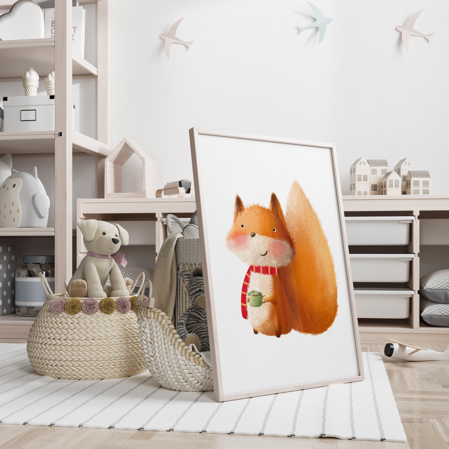 "Cozy Companions" Fine Art Print Set