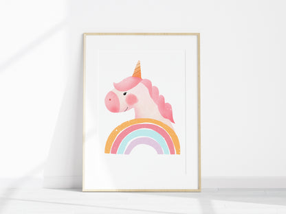 "Unicorn Duo" Fine Art Print Set
