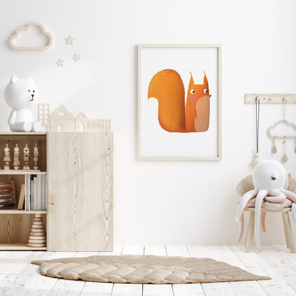 "Woodland Friends" Fine Art Print Set