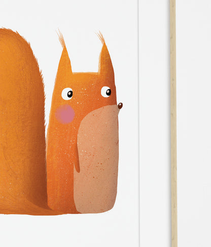 "Woodland Friends" Fine Art Print Set