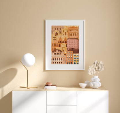"Vienna Architectural Marvels" Fine Art Print