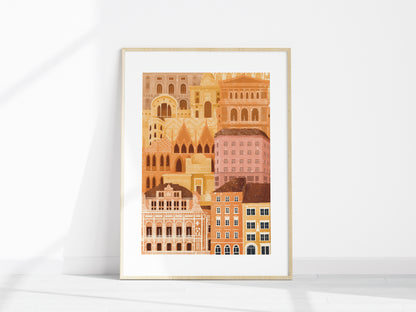 "Vienna Architectural Marvels" Fine Art Print